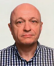 Portrait officiel de Christophe Muller, membre élu du CA de l'AIBQ et inspecteur en bâtiment à Auteuil (Laval).